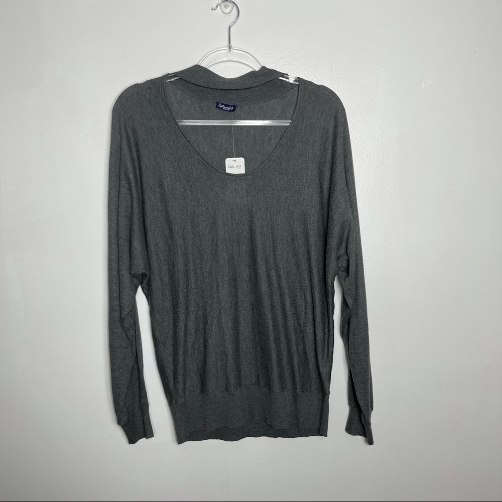 Splendid front/back cutout top